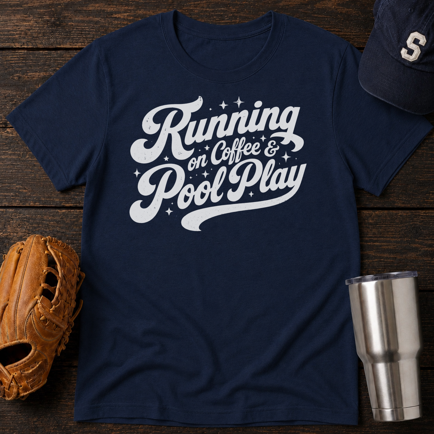 Coffee & Pool Play T-Shirt