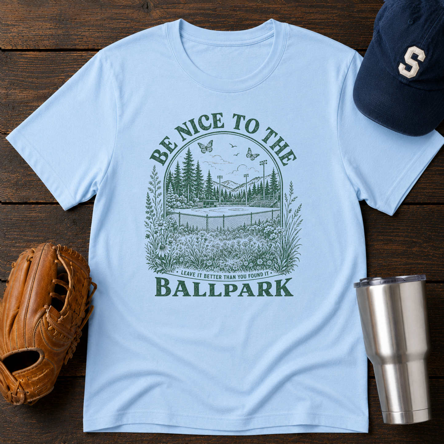 Be Nice to the Ballpark T-Shirt