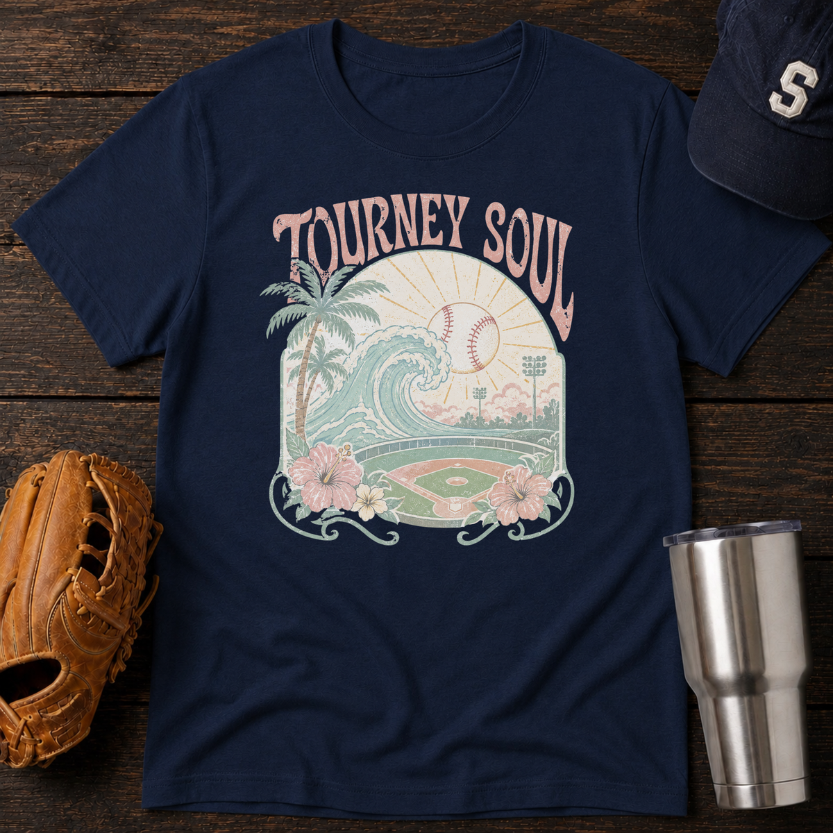Tourney Soul Beach T-Shirt