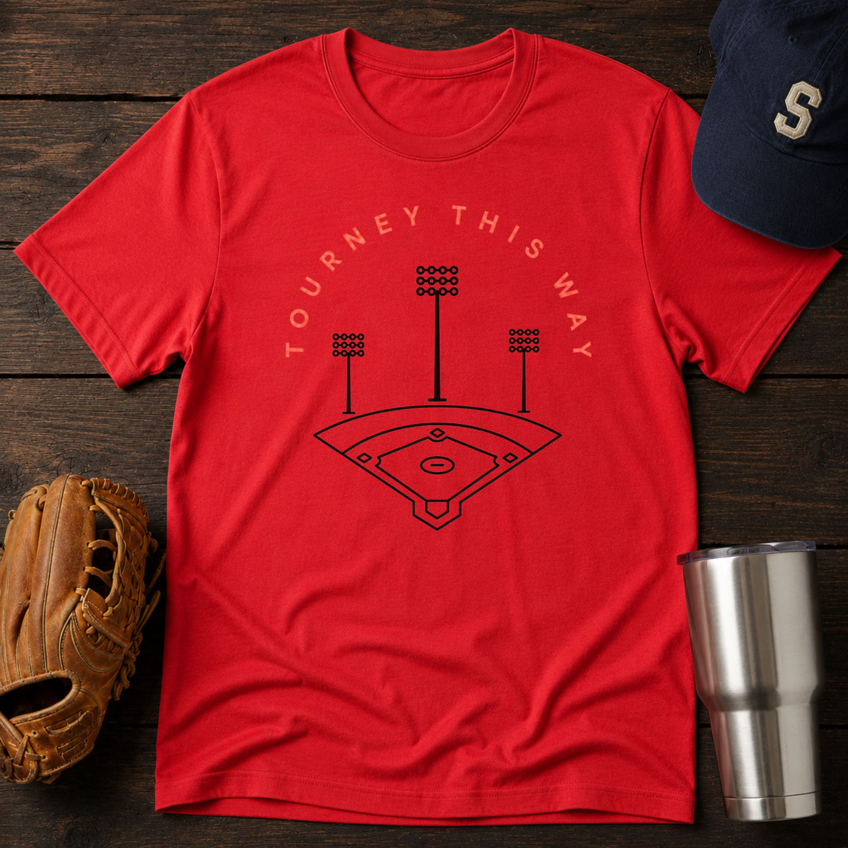 Tourney This Way T-Shirt