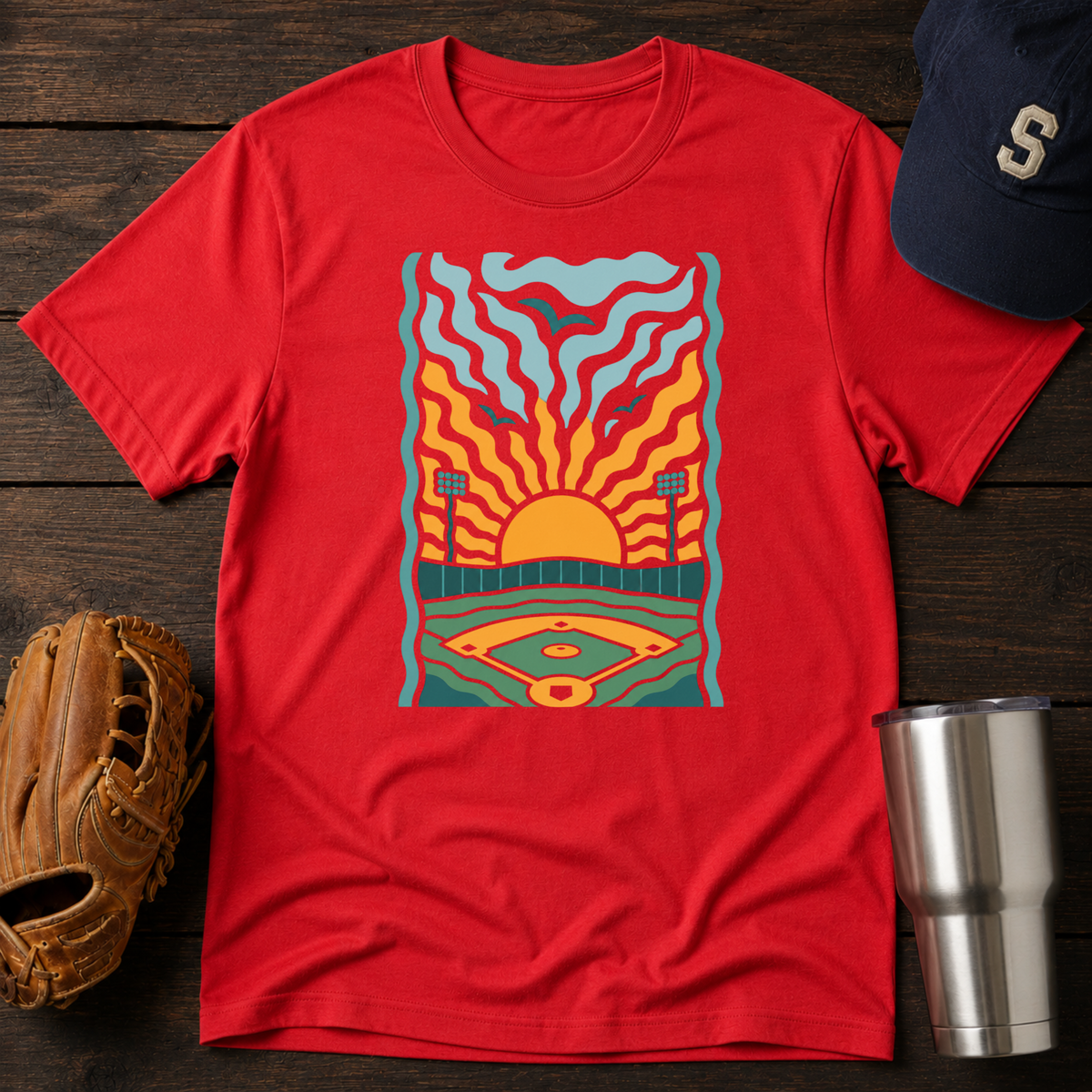 Retro Rays T-Shirt