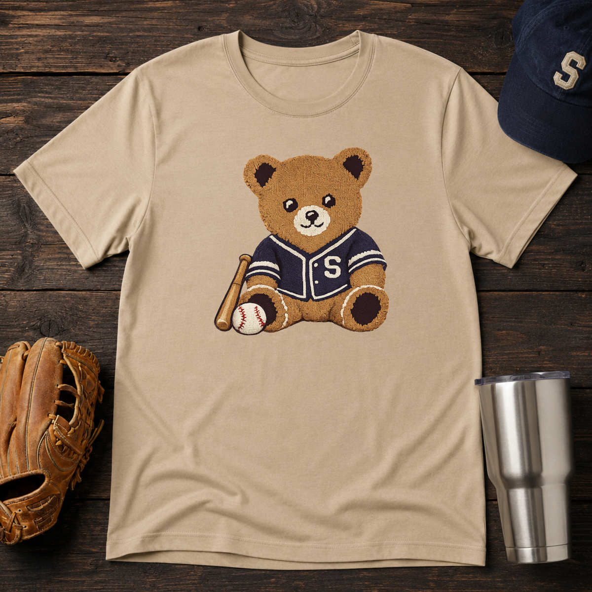 Ballpark Teddy T-Shirt