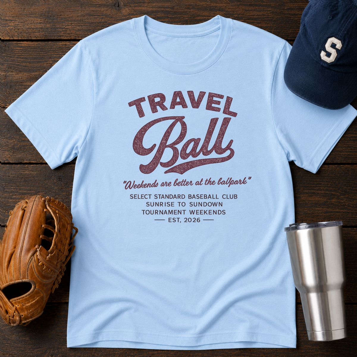 Travel Baseball Club T-Shirt