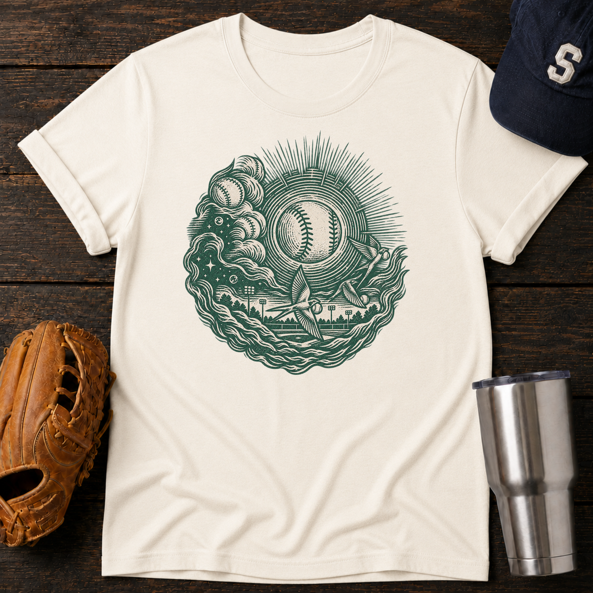 Ballpark Skies T-Shirt