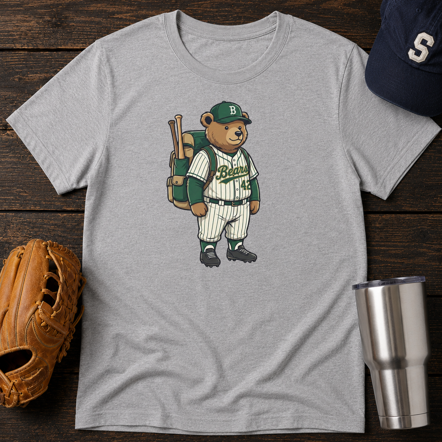Green Heritage Bear T-shirt