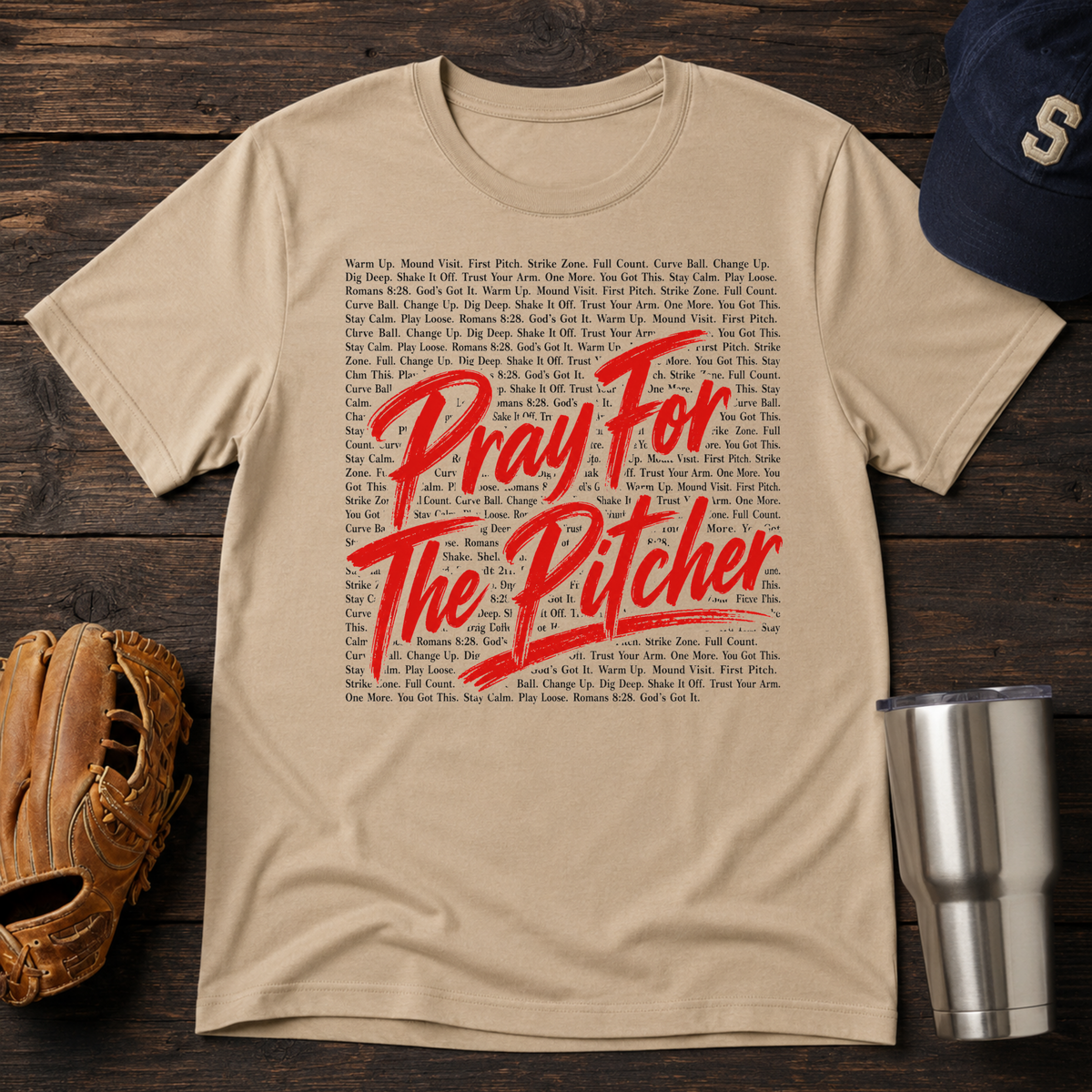 Pray for the Pitcher T-Shirt