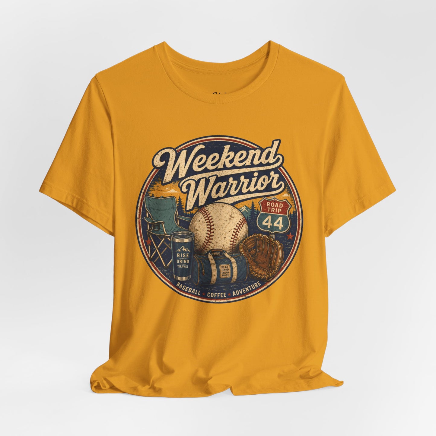 Retro Weekend Warrior T-shirt