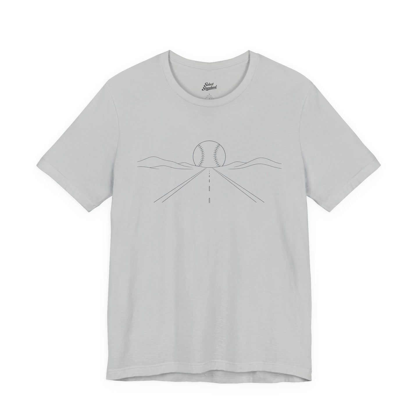 All Roads Lead To Baseball T-Shirt