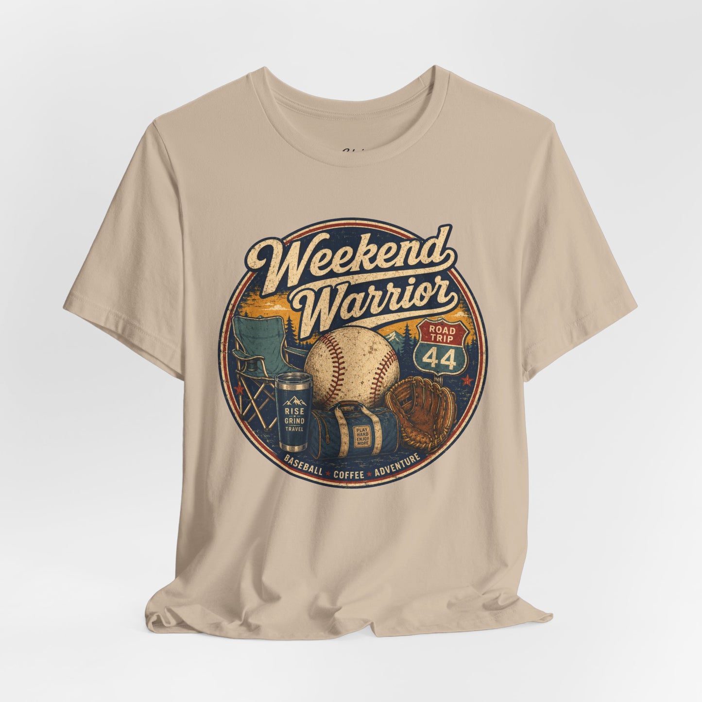 Retro Weekend Warrior T-shirt