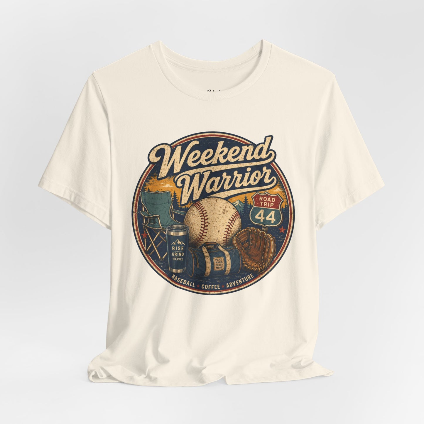 Retro Weekend Warrior T-shirt