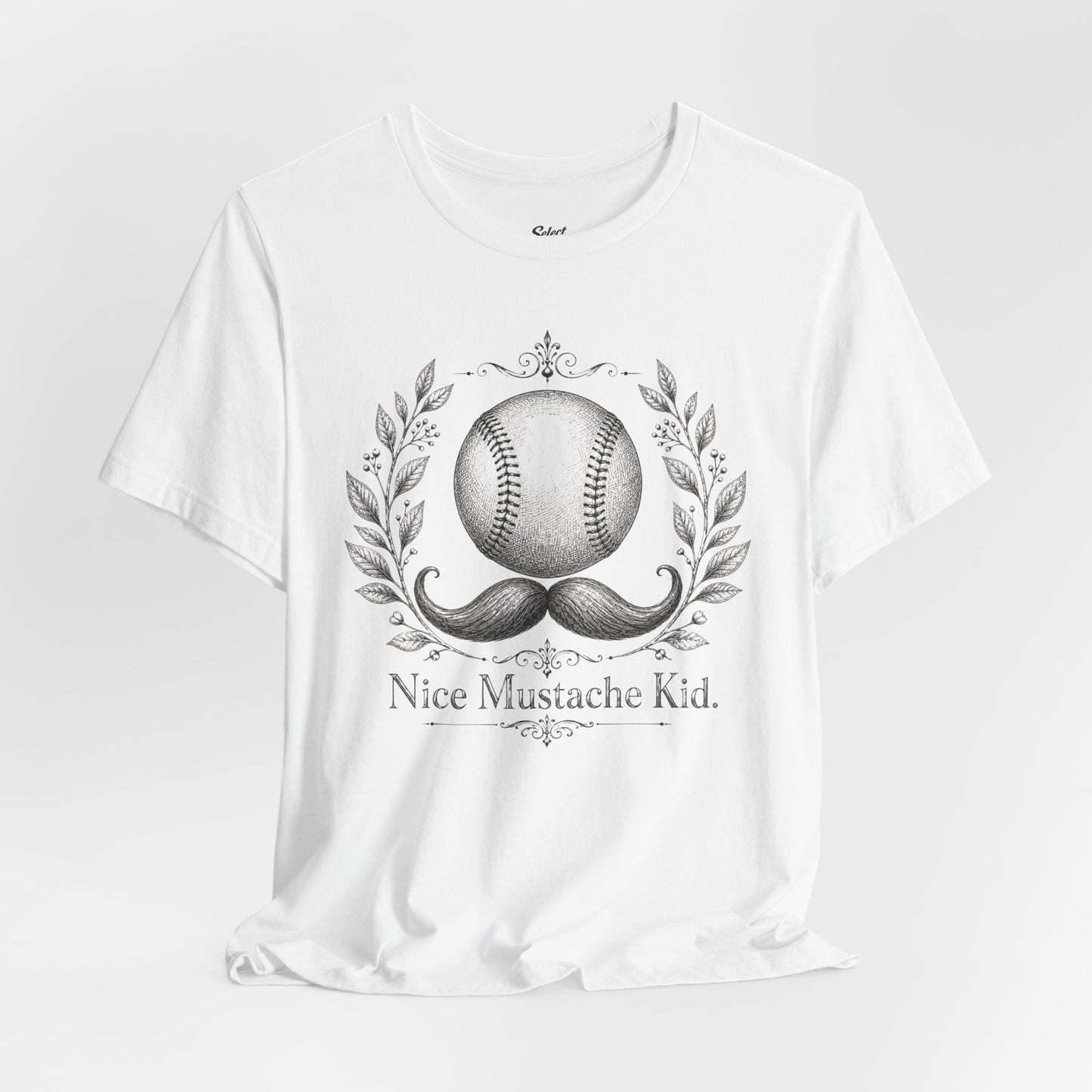 Nice Mustache Kid T-Shirt