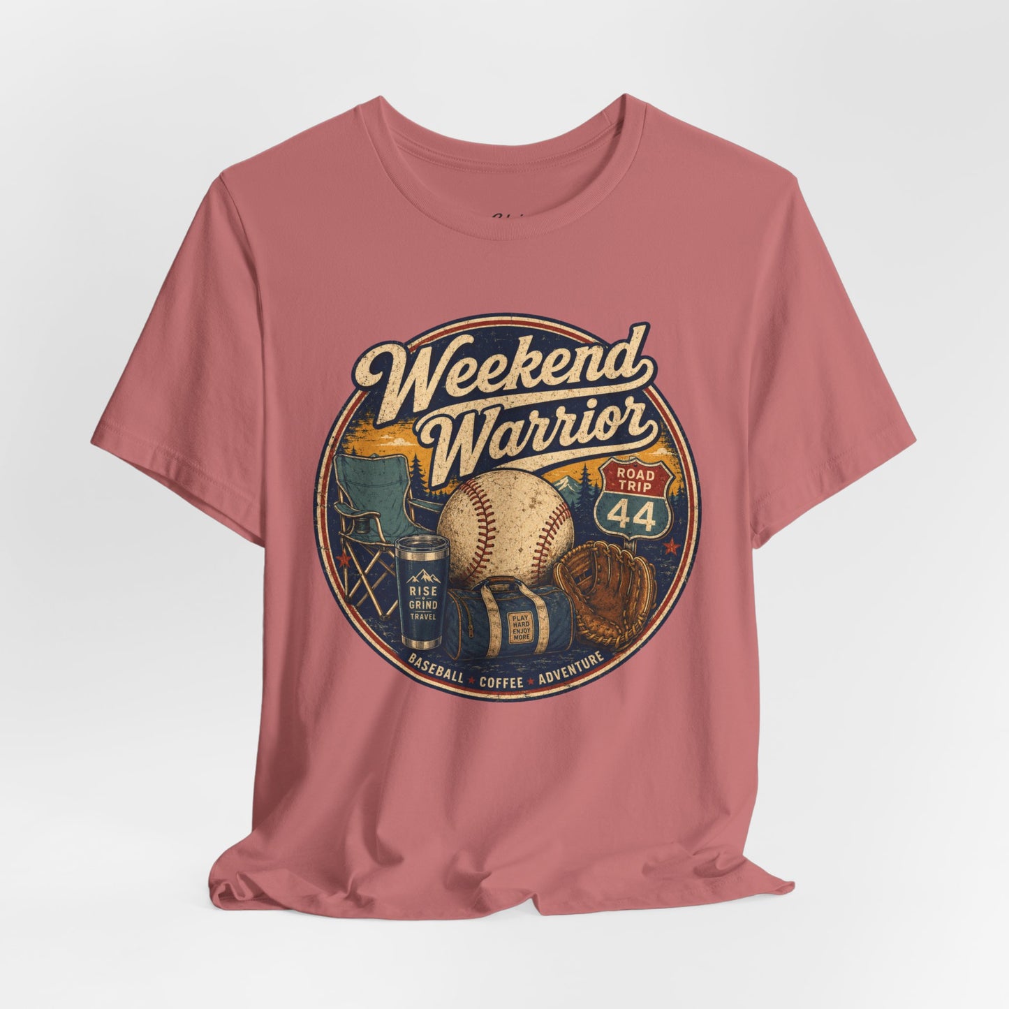 Retro Weekend Warrior T-shirt