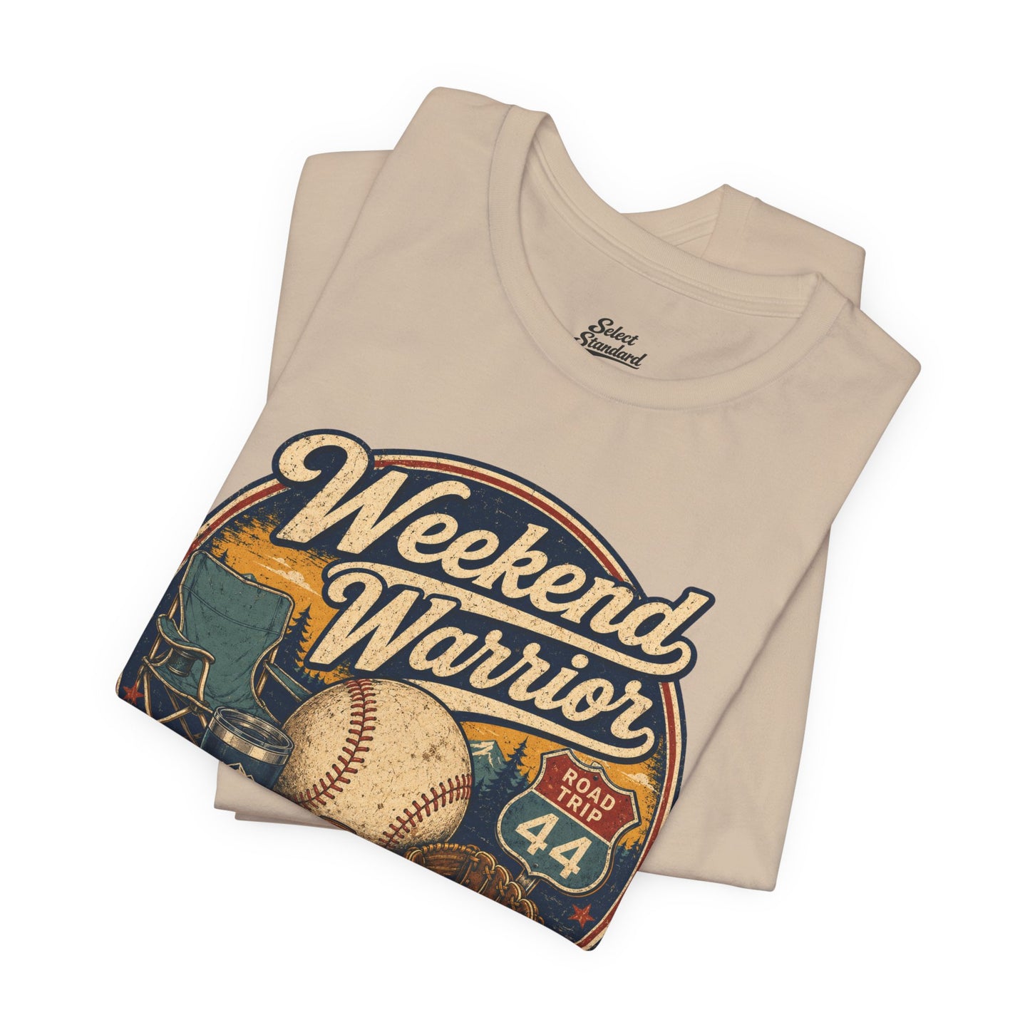 Retro Weekend Warrior T-shirt