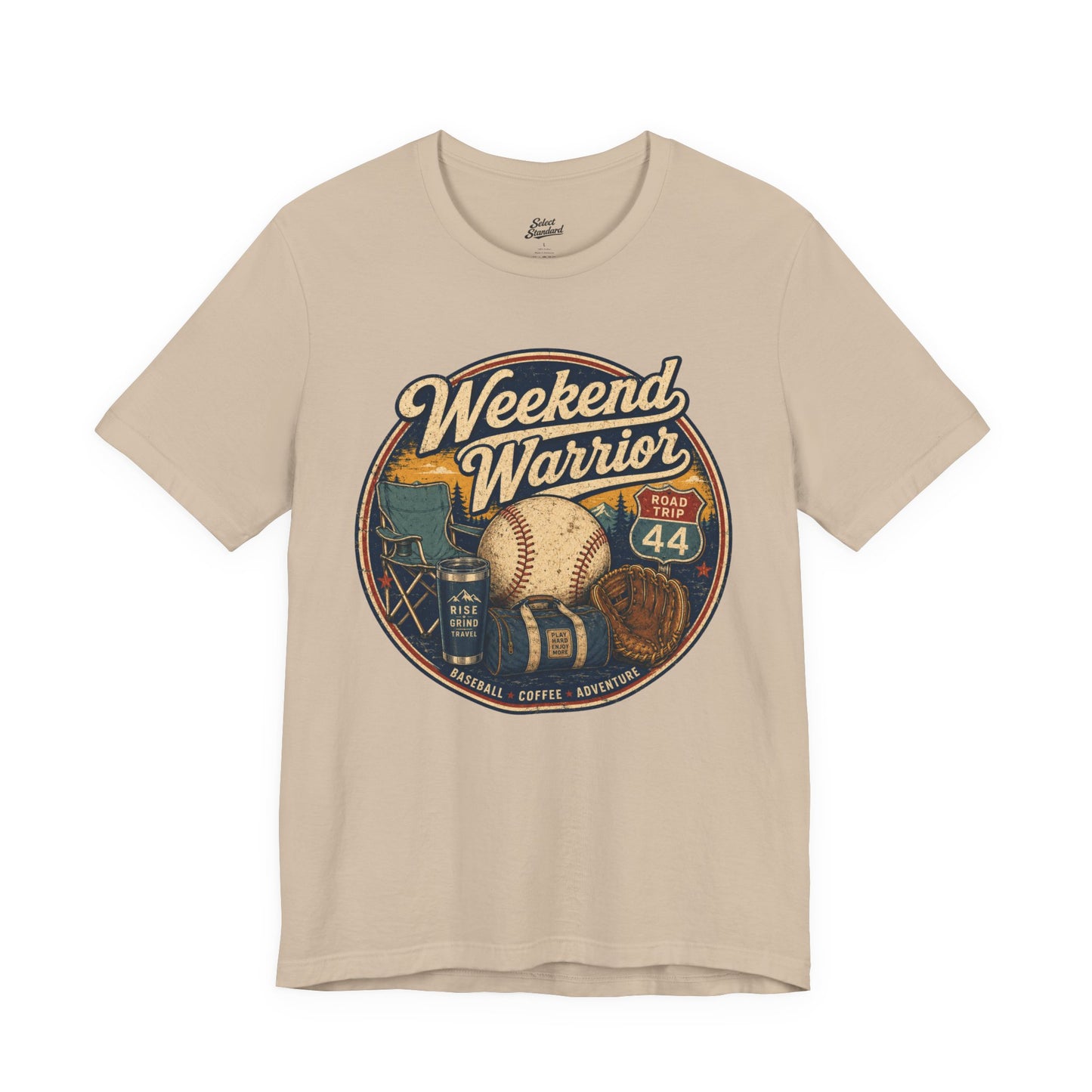 Retro Weekend Warrior T-shirt