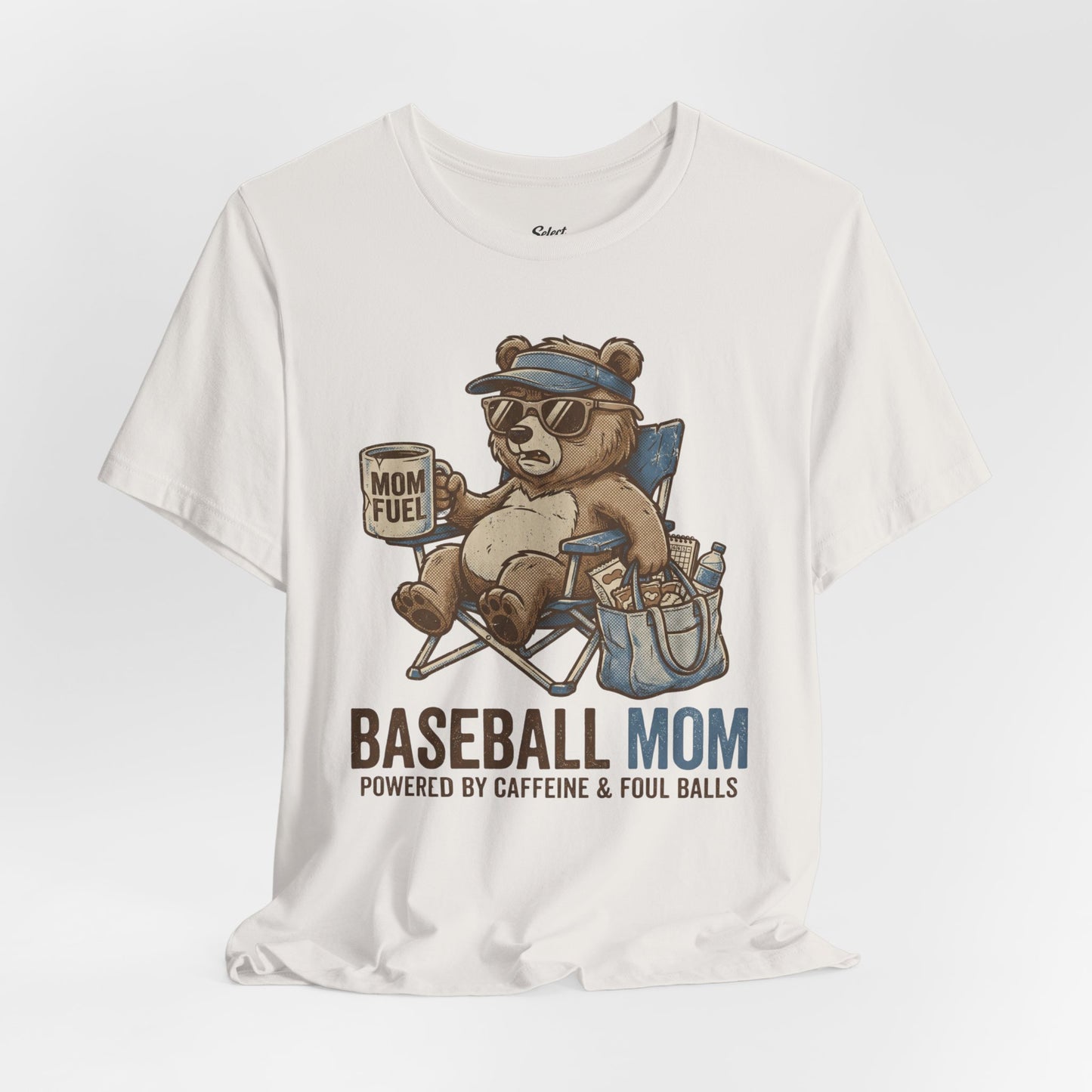 Baseball Mom Bear T-Shirt