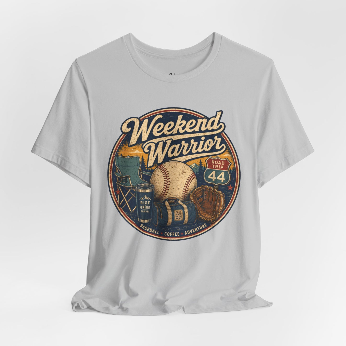 Retro Weekend Warrior T-shirt