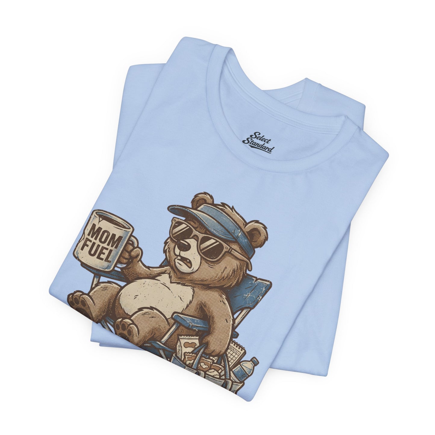 Baseball Mom Bear T-Shirt