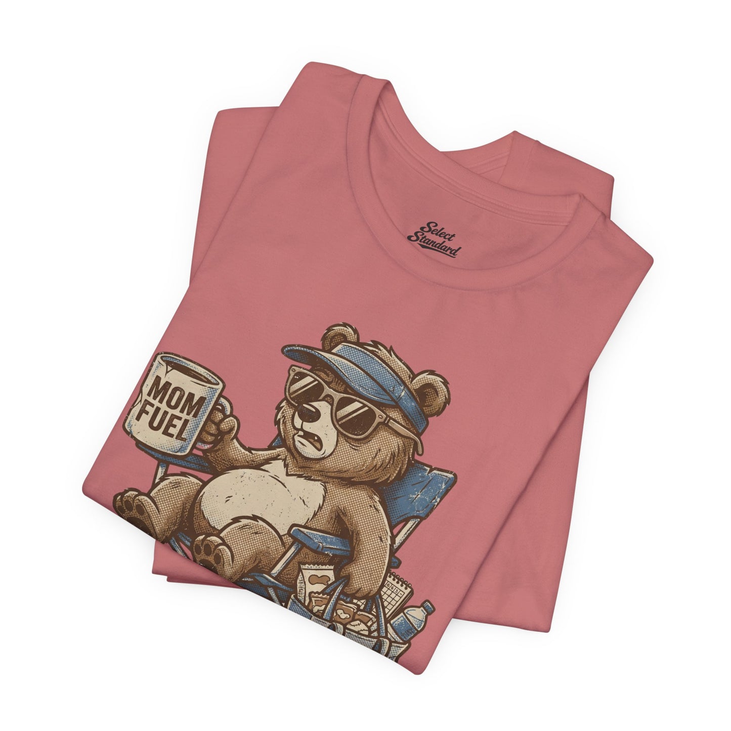 Baseball Mom Bear T-Shirt