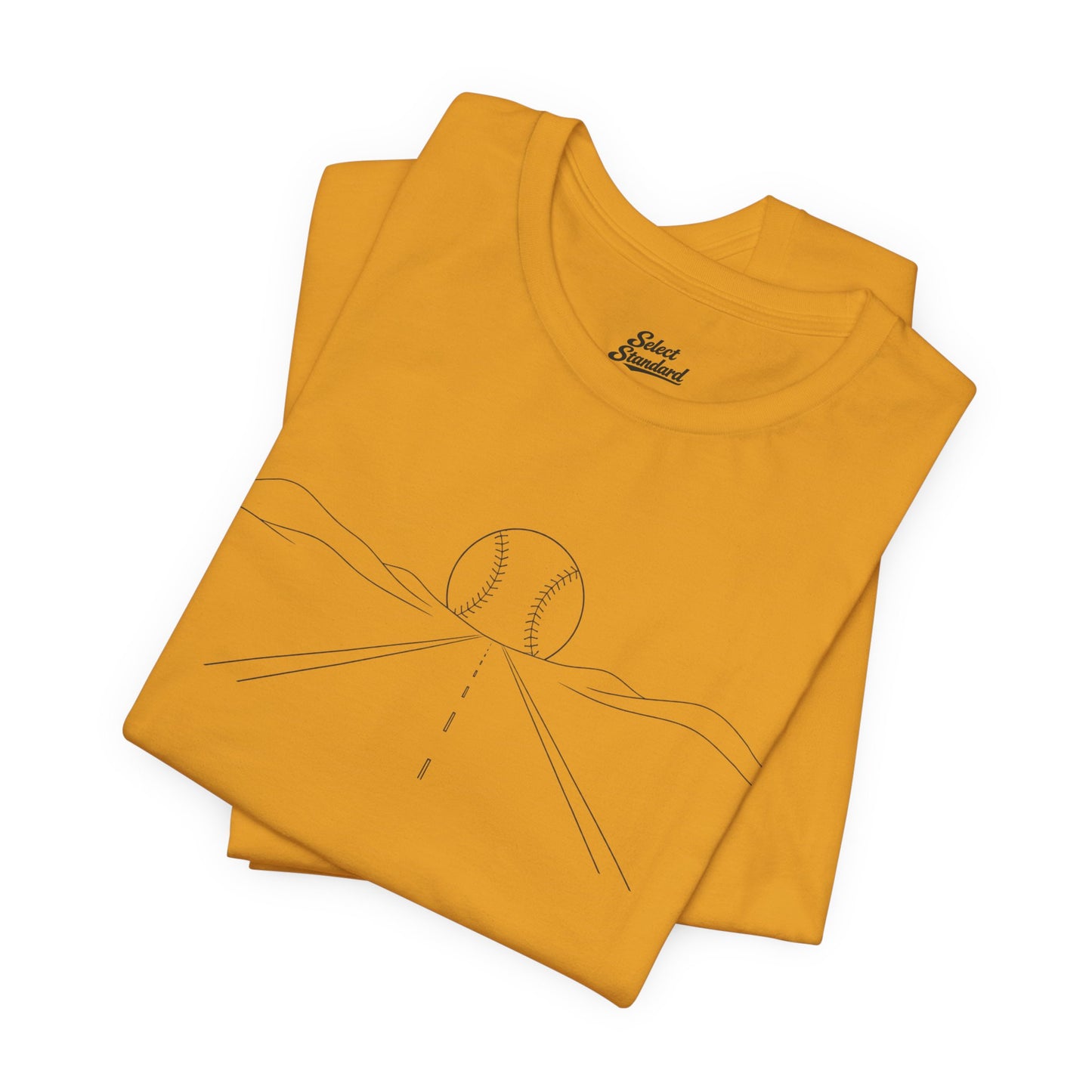 All Roads Lead To Baseball T-Shirt