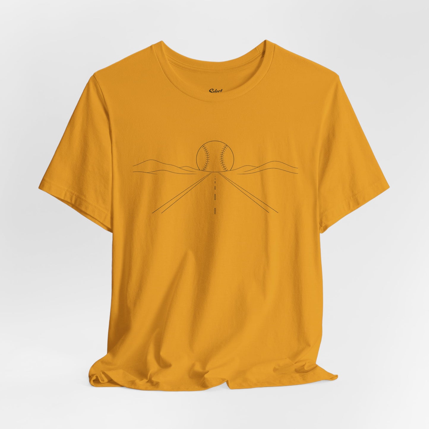 All Roads Lead To Baseball T-Shirt