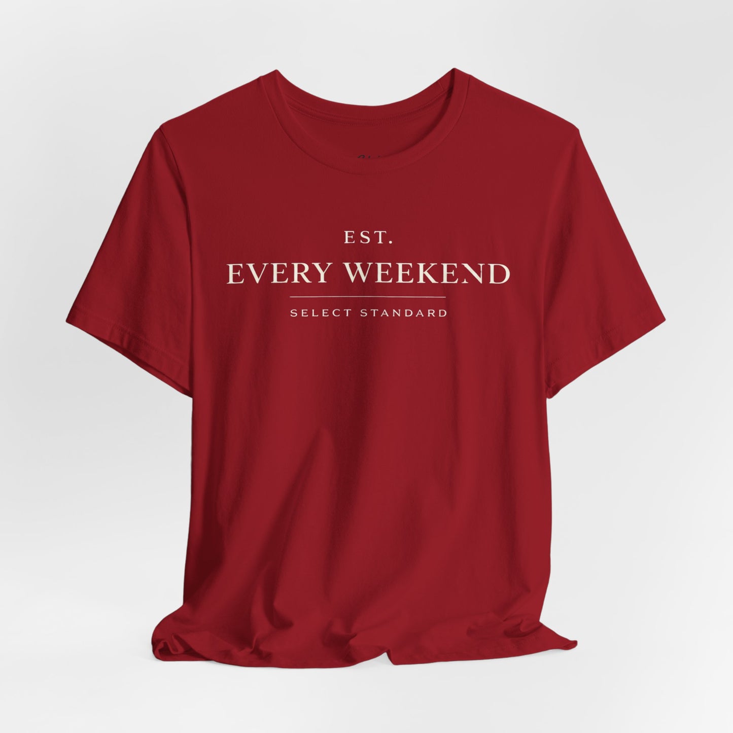 Minimalist Every Weekend T-shirt