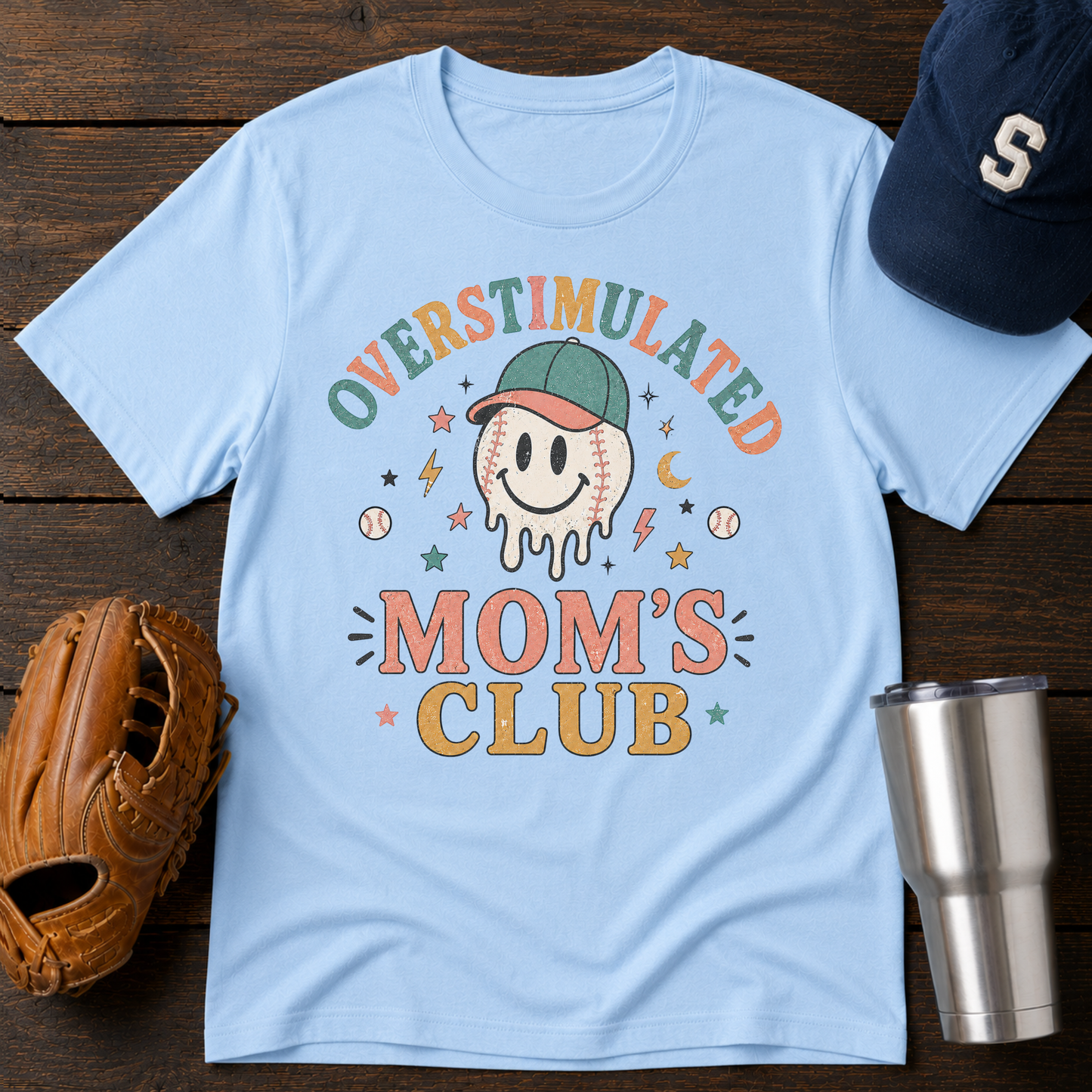 Overstimulated Mom’s Club T-Shirt