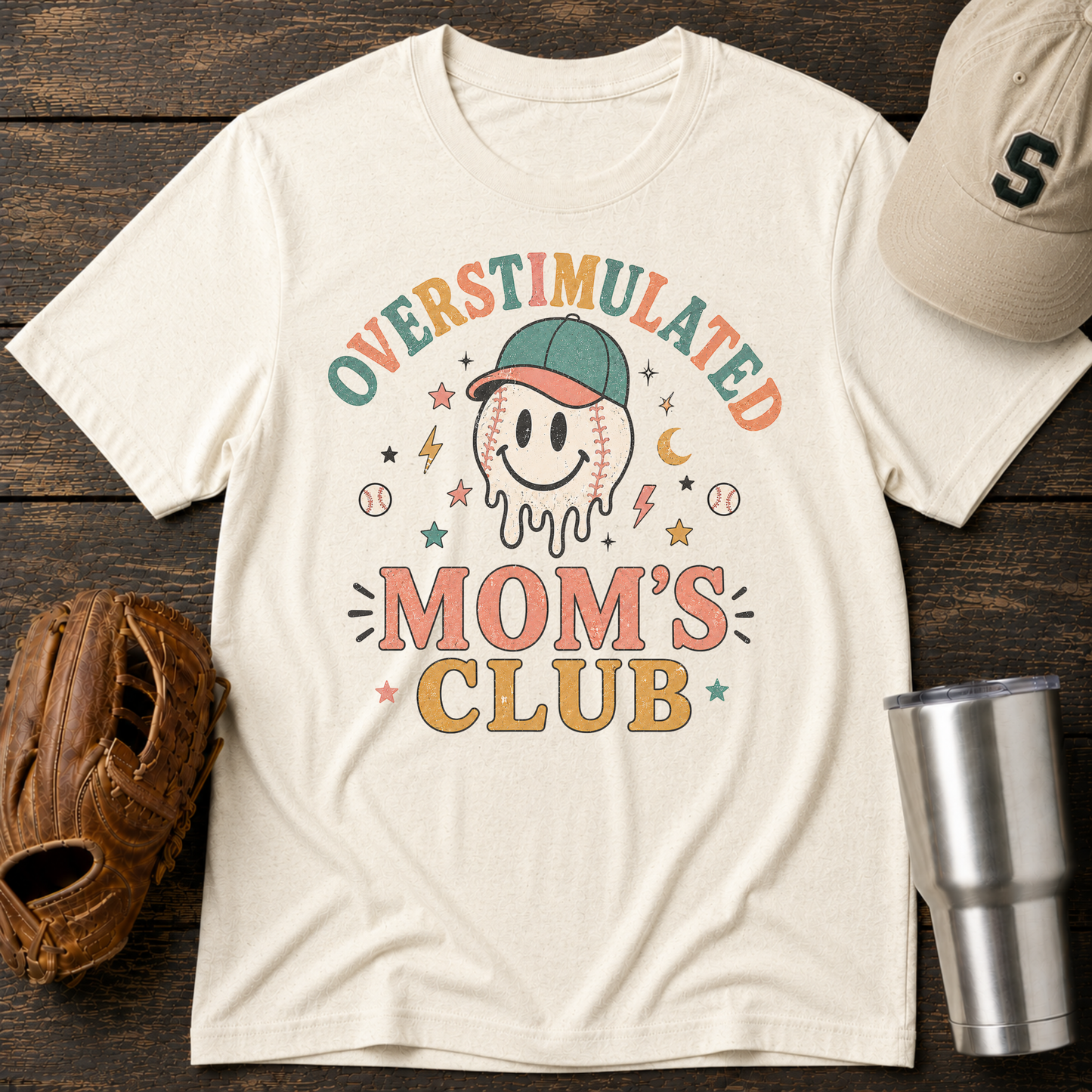 Overstimulated Mom’s Club T-Shirt