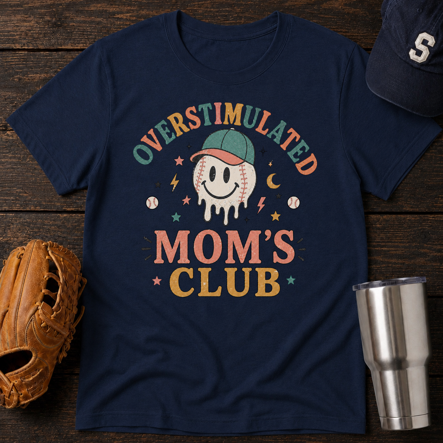 Overstimulated Mom’s Club T-Shirt