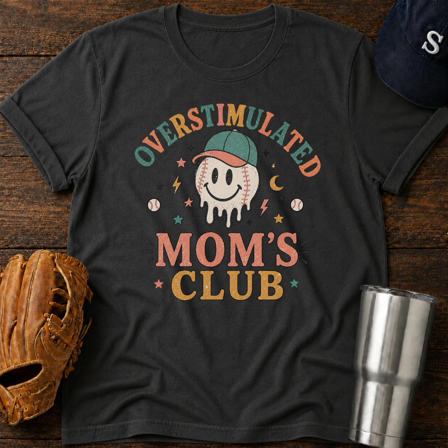 Overstimulated Mom’s Club T-Shirt