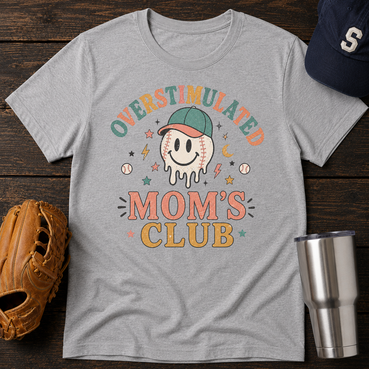 Overstimulated Mom’s Club T-Shirt