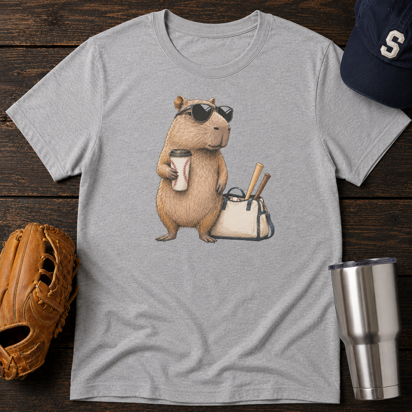 Capybara Game Day T-Shirt