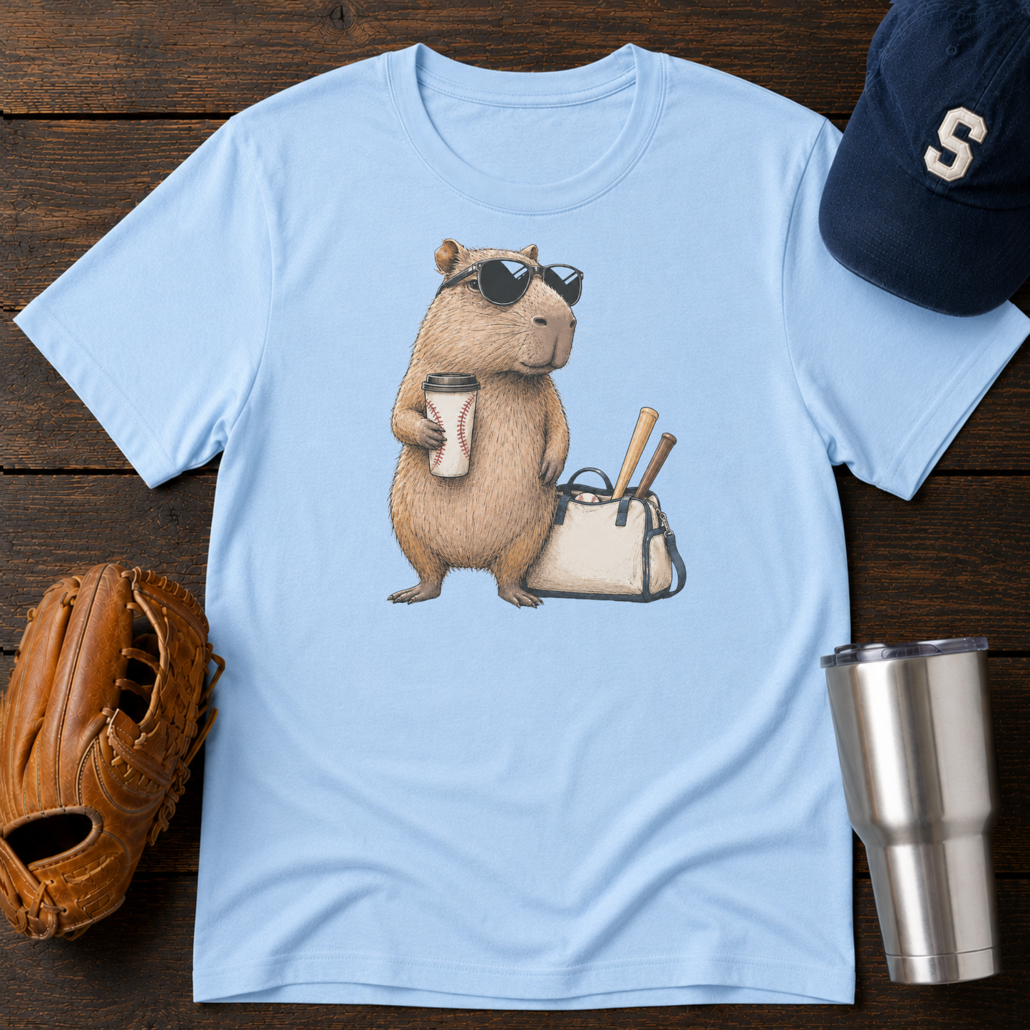 Capybara Game Day T-Shirt