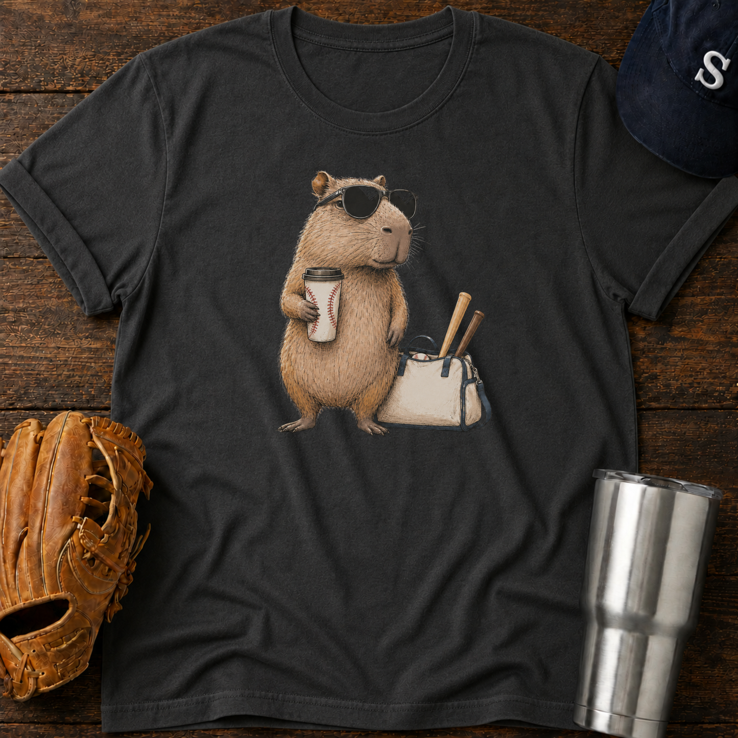 Capybara Game Day T-Shirt
