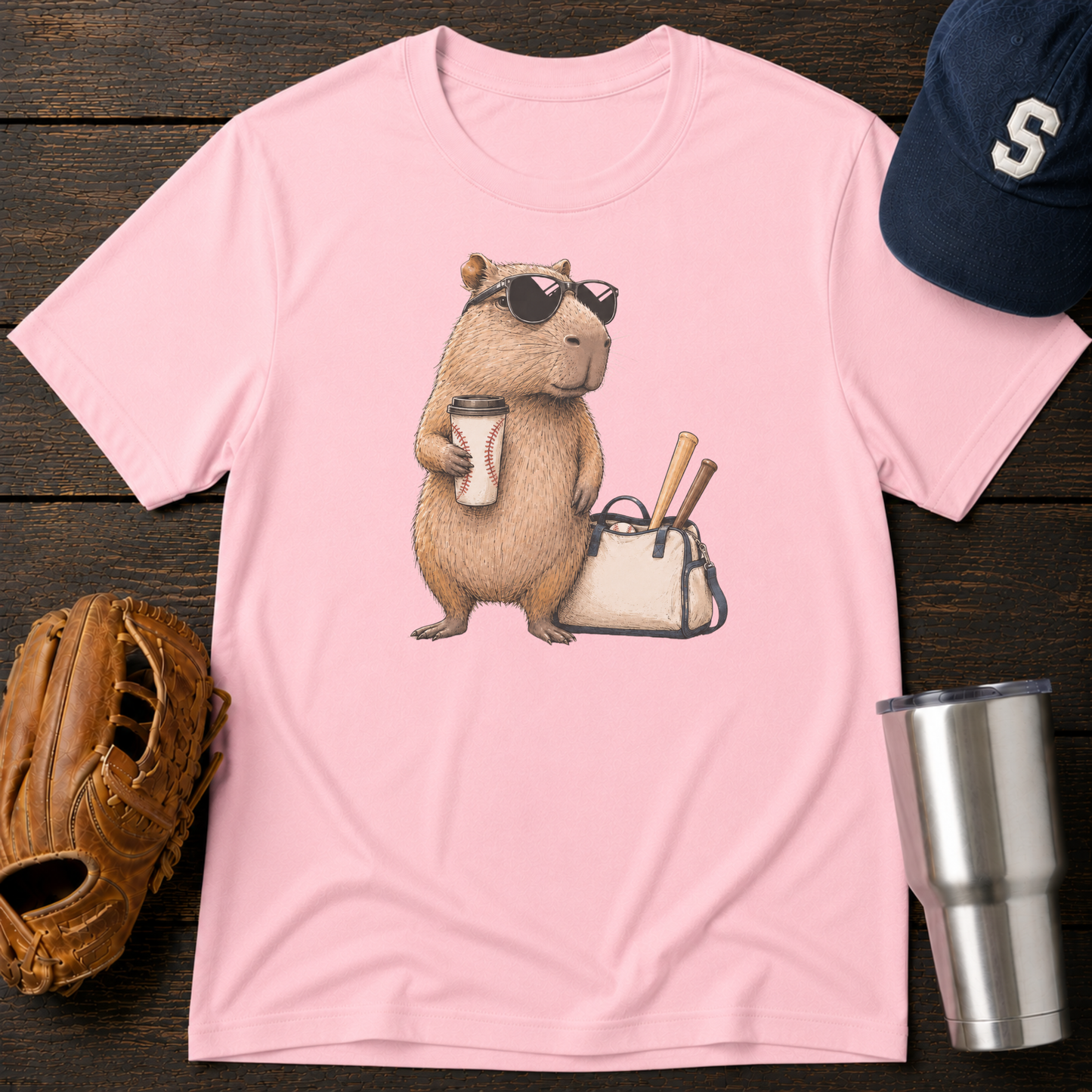 Capybara Game Day T-Shirt