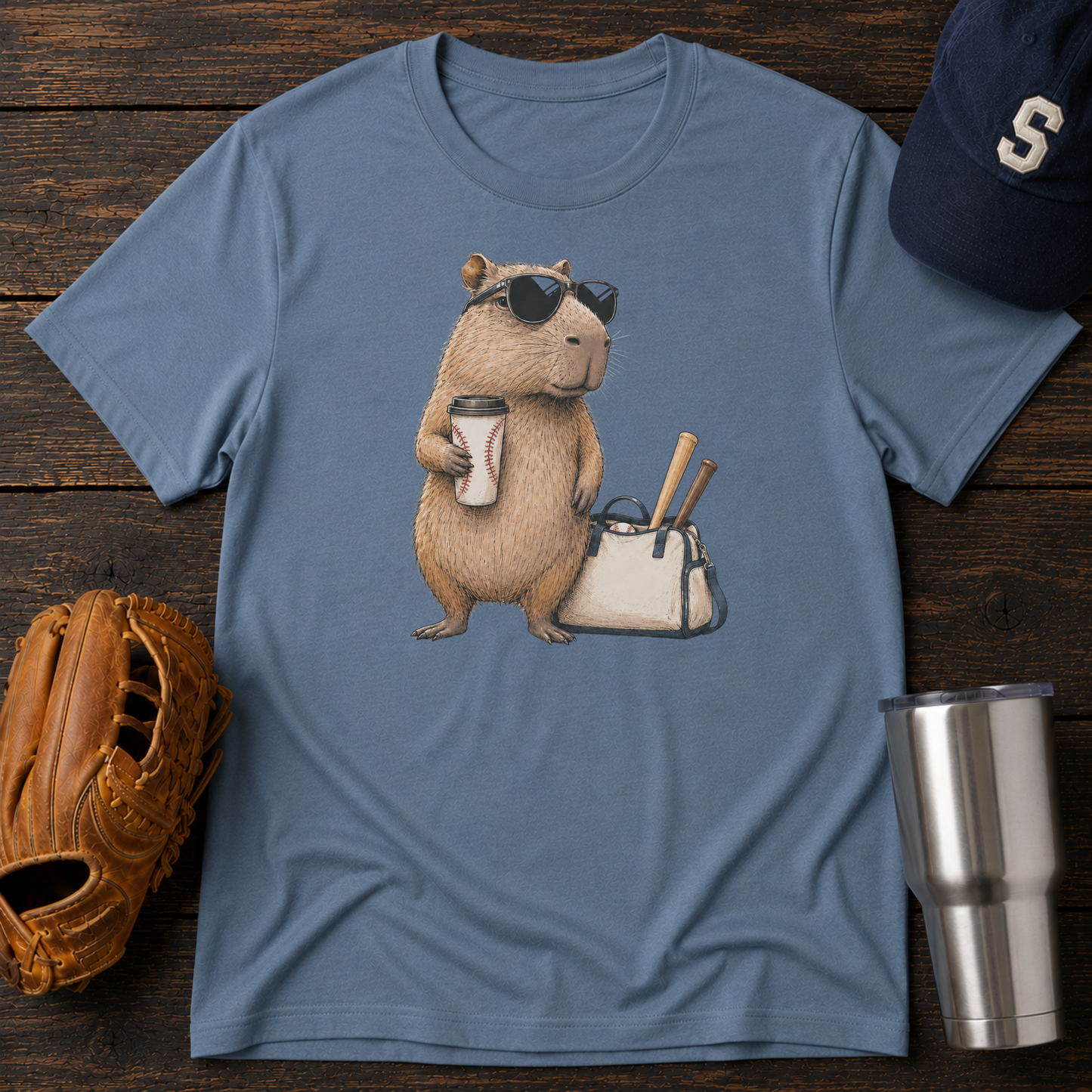 Capybara Game Day T-Shirt