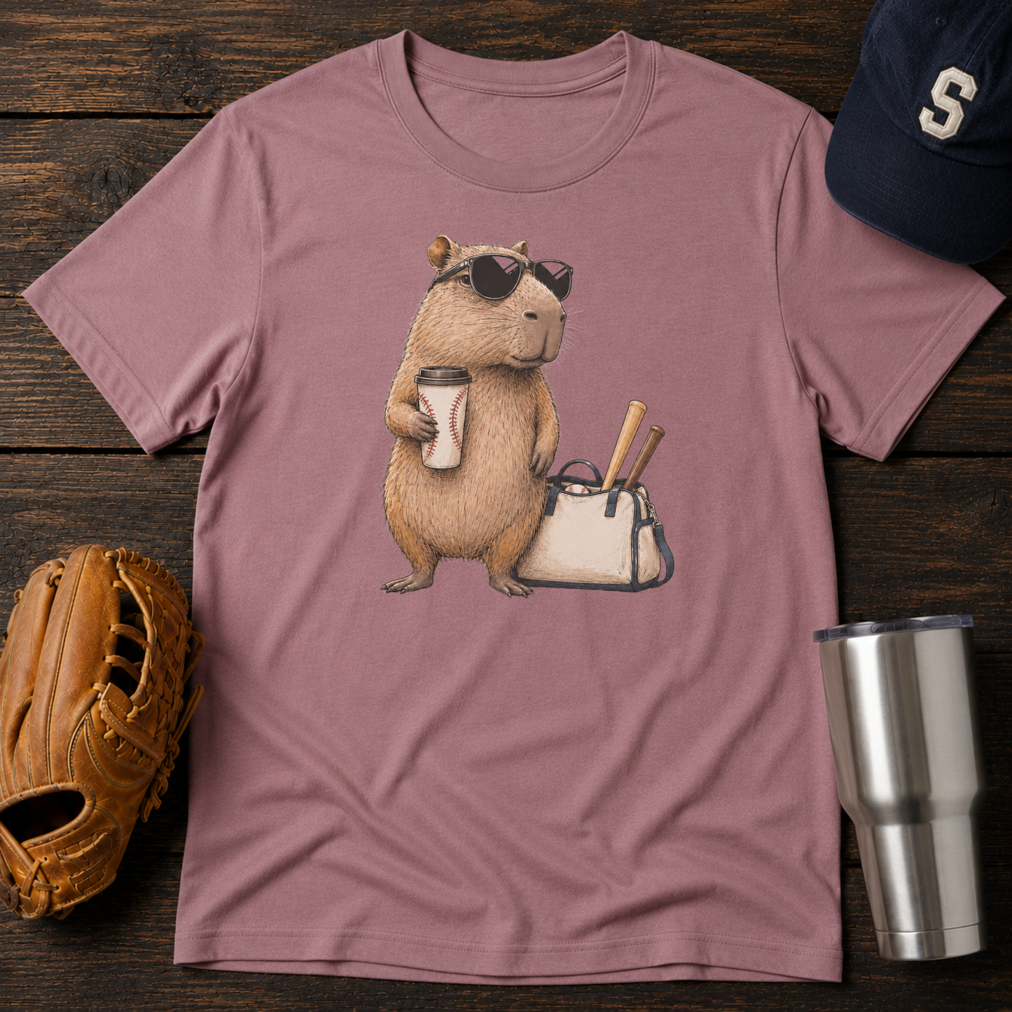 Capybara Game Day T-Shirt