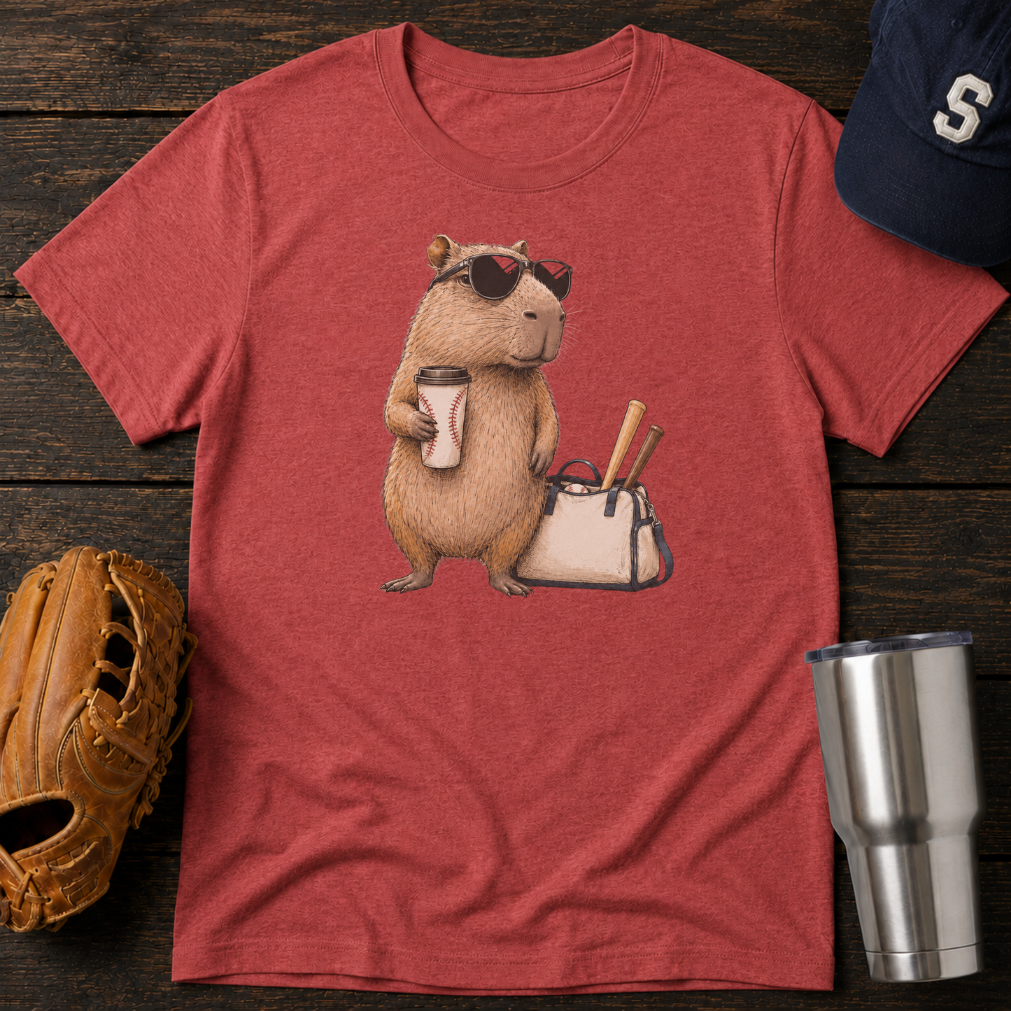 Capybara Game Day T-Shirt