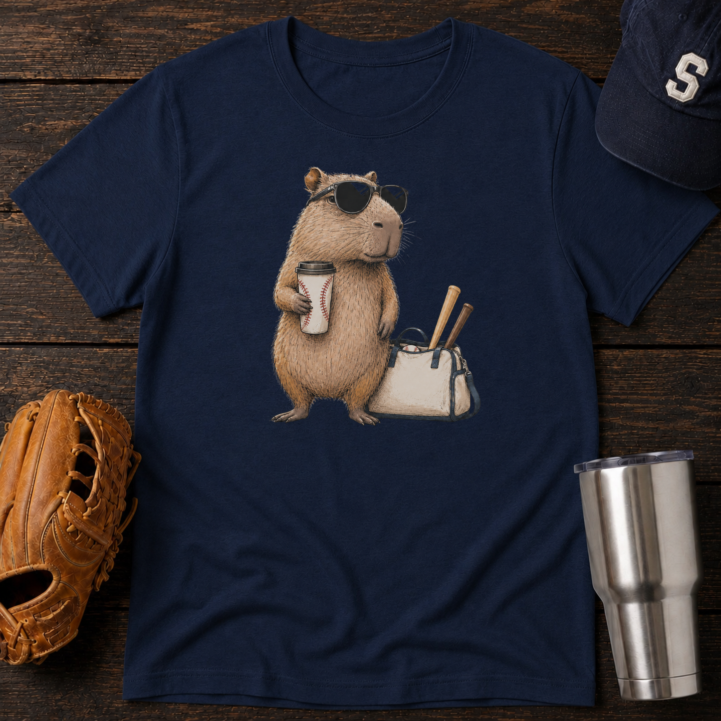 Capybara Game Day T-Shirt