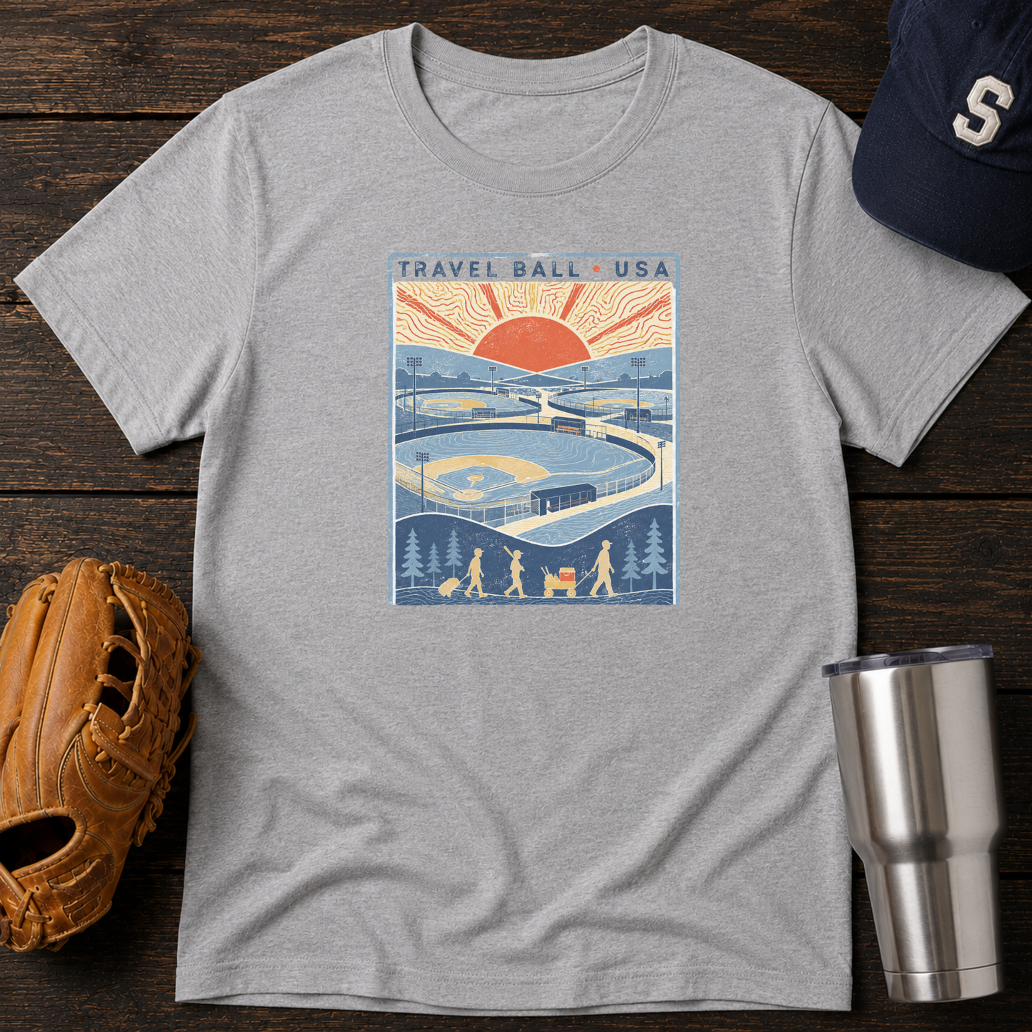 Travel Ball USA T-Shirt