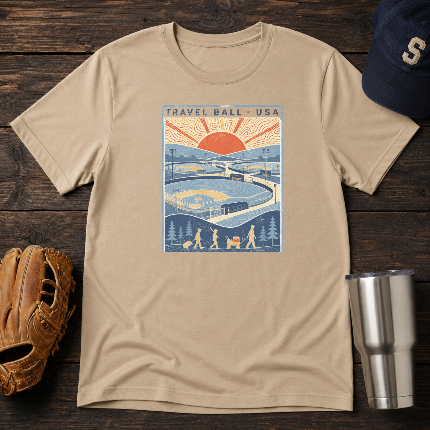 Travel Ball USA T-Shirt