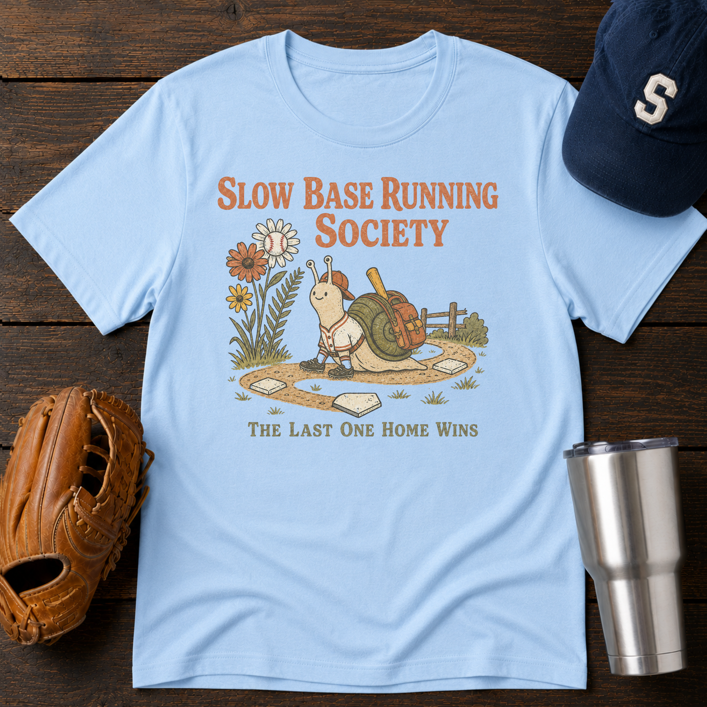 Slow Base Running Society T-Shirt
