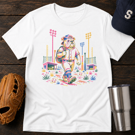 Neon Bulldog T-Shirt