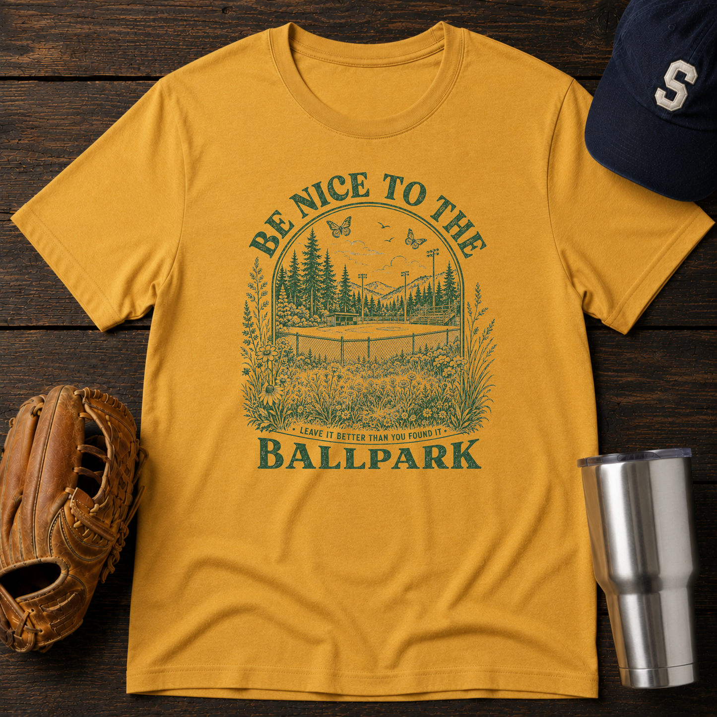 Be Nice to the Ballpark T-Shirt