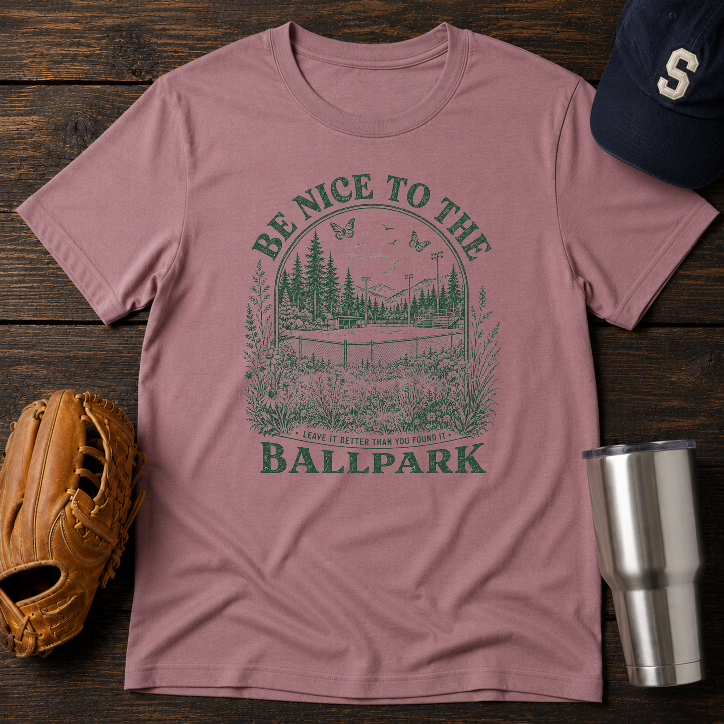 Be Nice to the Ballpark T-Shirt