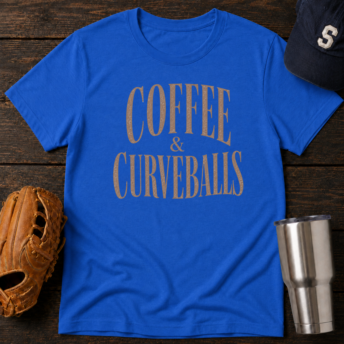 Coffee & Curveballs T-Shirt