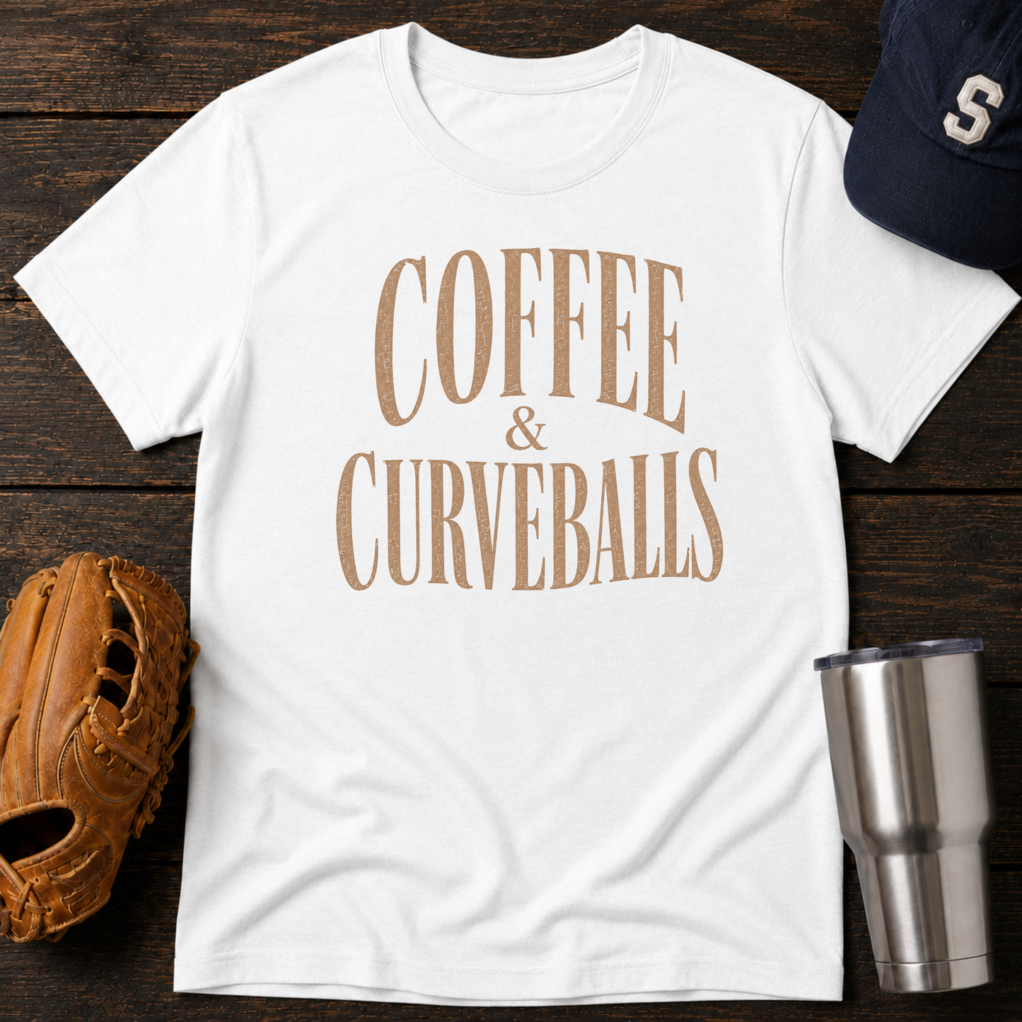 Coffee & Curveballs T-Shirt