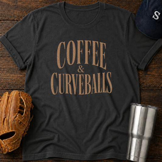 Coffee & Curveballs T-Shirt