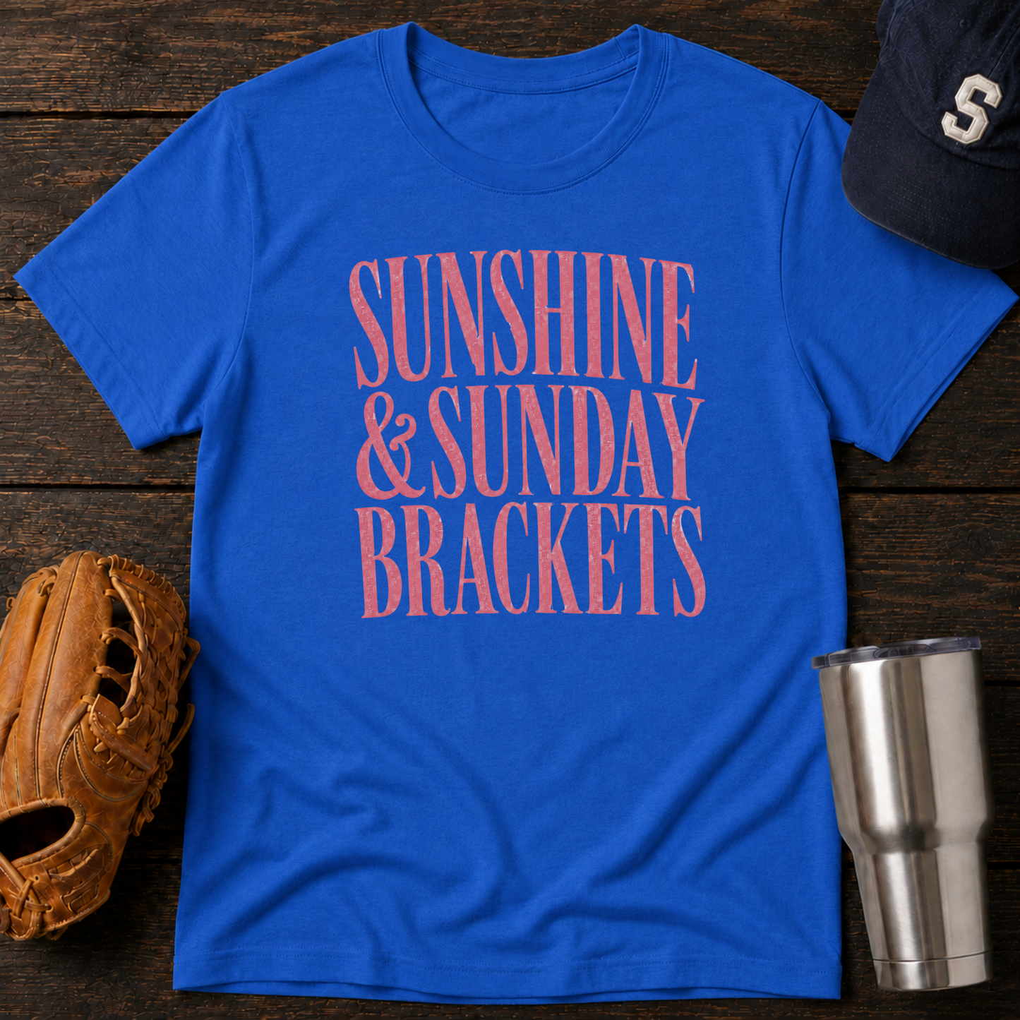 Sunshine & Sunday Brackets T-Shirt