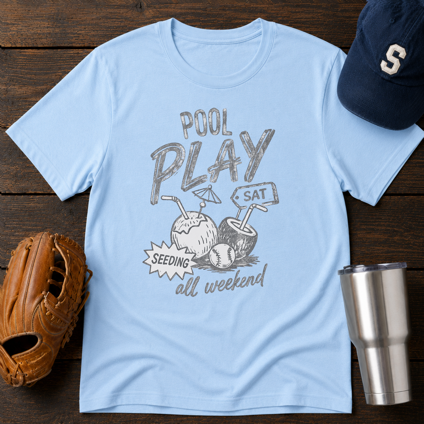 Pool Play All Weekend T-Shirt