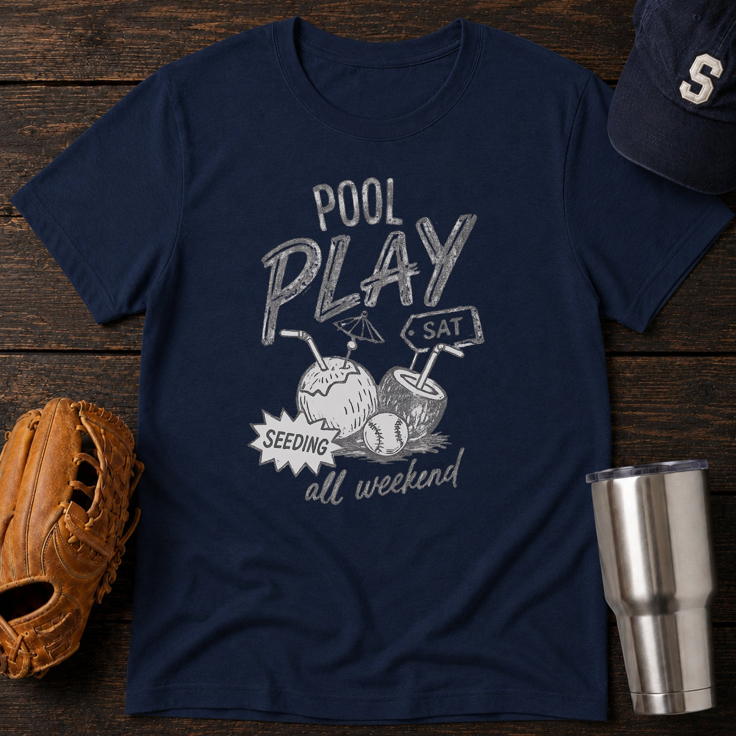 Pool Play All Weekend T-Shirt